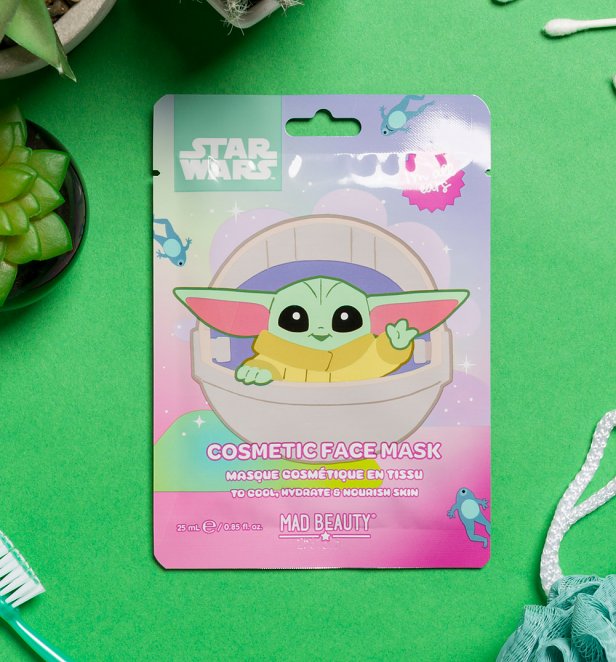 The Mandalorian Grogu Sheet Mask from Mad Beauty