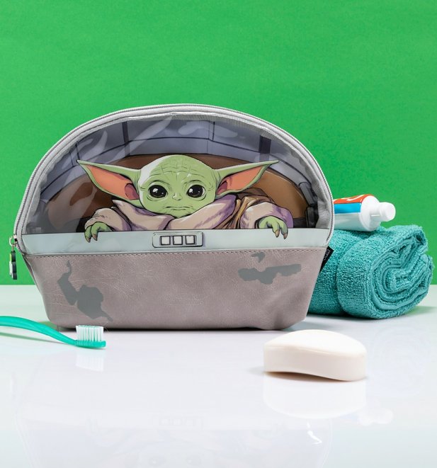 The Mandalorian The Child Wash Bag