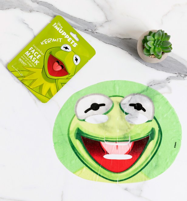 The Muppets Kermit Sheet Face Mask from Mad Beauty