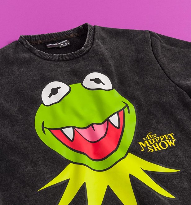 The Muppets Vampire Kermit Crewneck Sweater from Cakeworthy