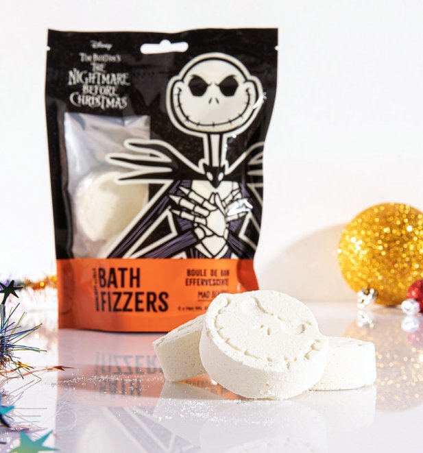 The Nightmare Before Christmas Bath Fizzers from Mad Beauty