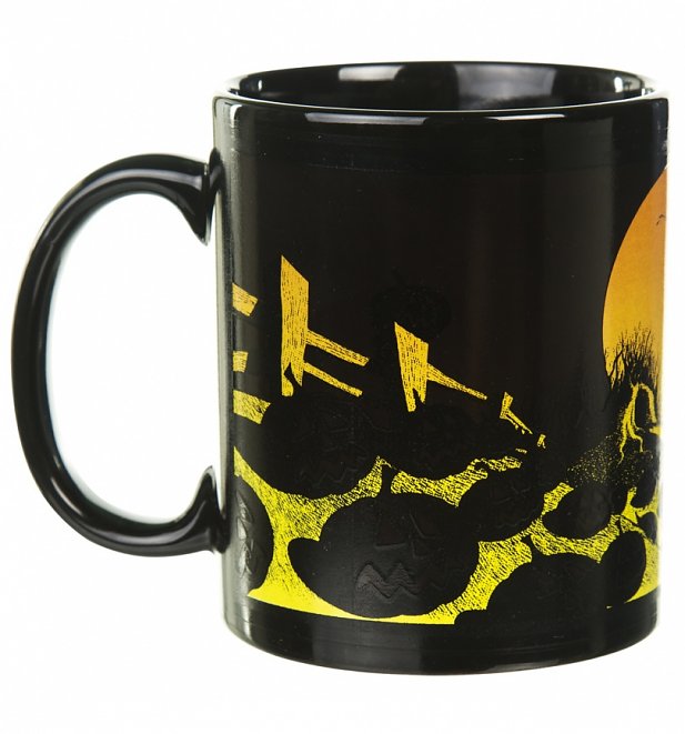 The Nightmare Before Christmas Halloween Town Heat Change Mug The Nightmare Before Christmas Halloween Town Heat Change Mug