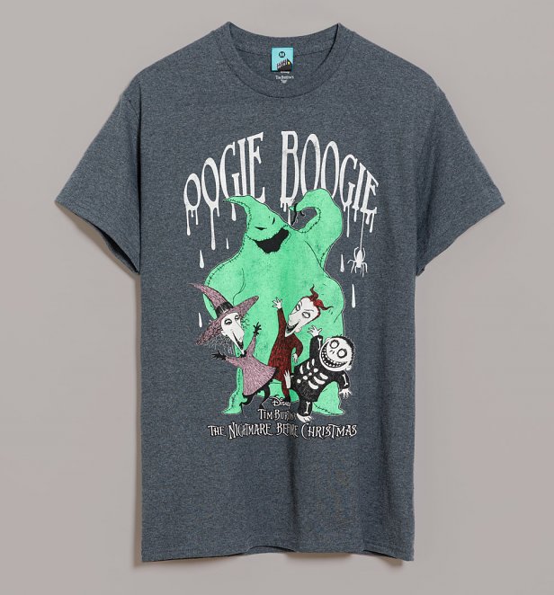 Disney The Nightmare Before Christmas Oogie Boogie Charcoal T-Shirt