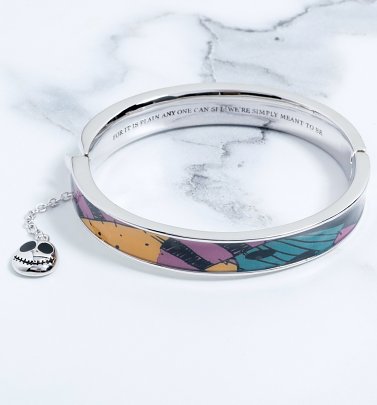 The Nightmare Before Christmas Sally Quote Bangle