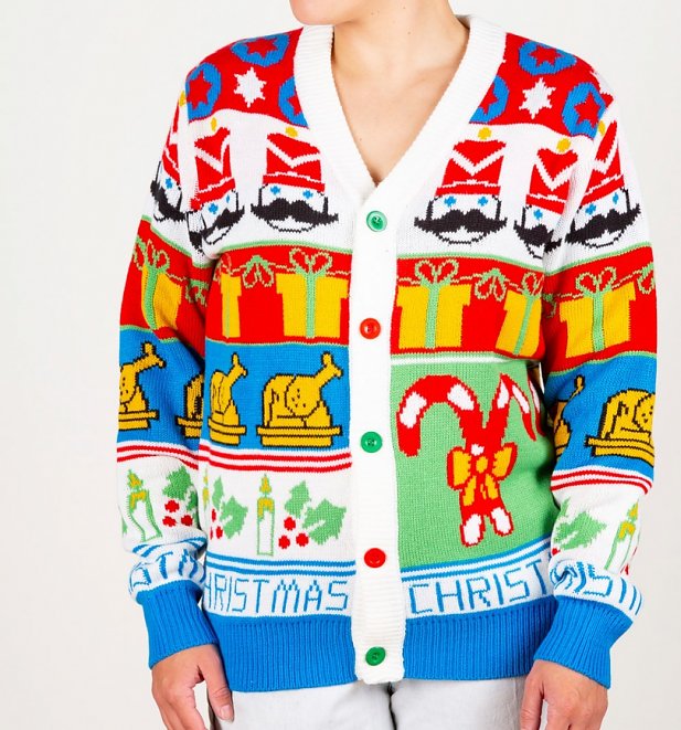 The Nutcracker Knitted Christmas Cardigan from Cheesy Christmas Jumpers The Nutcracker Knitted Christmas Cardigan from Cheesy Christmas Jumpers