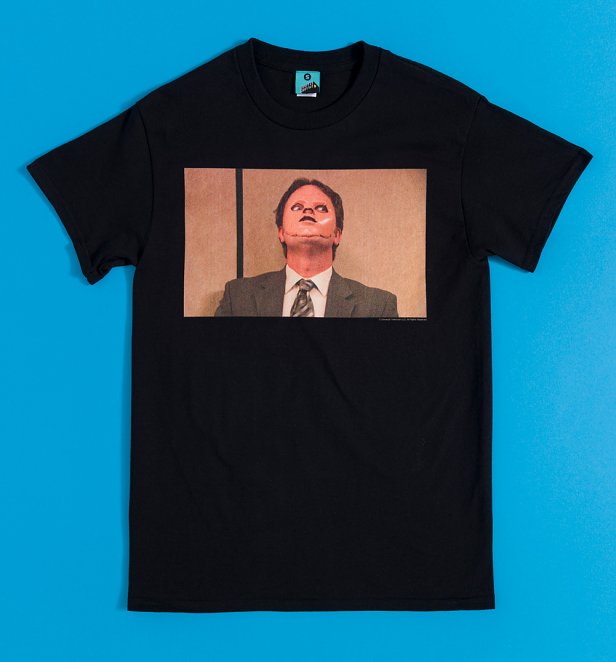 The Office Dwight Schrute Mask Black T-Shirt The Office Dwight Schrute Mask Black T-Shirt