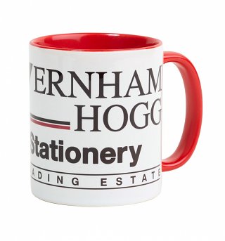 The Office Inspired Wernham Hogg Red Handle Mug The Office Inspired Wernham Hogg Red Handle Mug