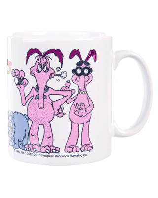 The Raccoons Gang Boxed Mug The Raccoons Gang Boxed Mug