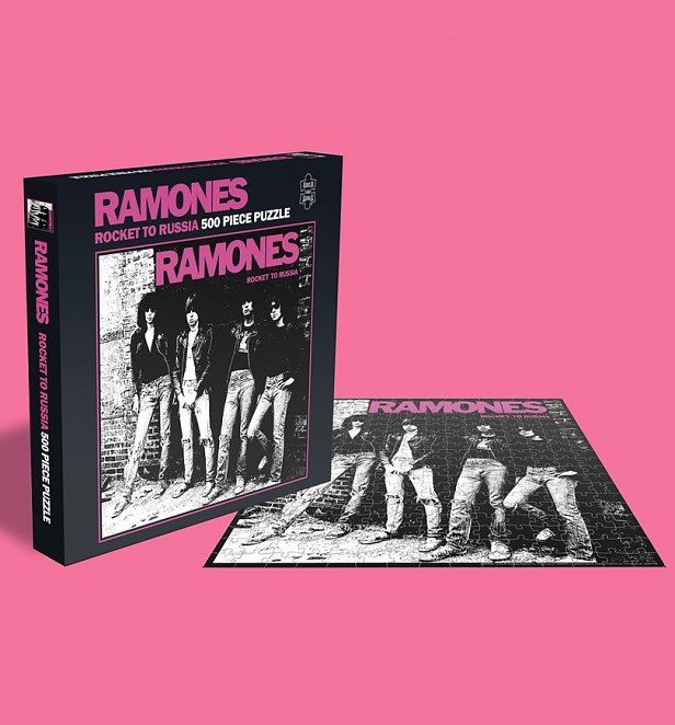 The Ramones Rocket To Russia 500 Piece Jigsaw Puzzle