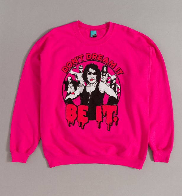 The Rocky Horror Show Don't Dream It Be It Pink Sweater The Rocky Horror Show Don't Dream It Be It Pink Sweater