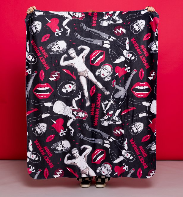 The Rocky Horror Show Fleece Throw The Rocky Horror Show Fleece Throw