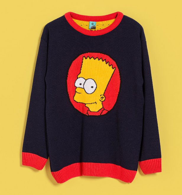 The Simpsons 90s Bart Knitted Jumper The Simpsons 90s Bart Knitted Jumper