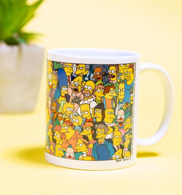 The Simpsons Characters Mug