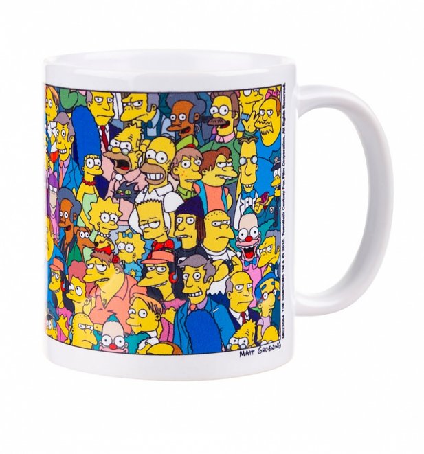 The Simpsons Characters Mug The Simpsons Characters Mug