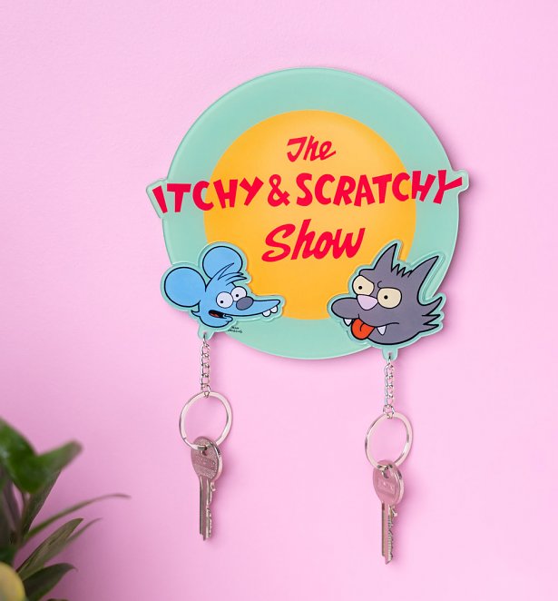 The Simpsons Itchy & Scratchy Key Holder The Simpsons Itchy & Scratchy Key Holder