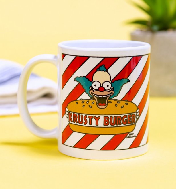 The Simpsons Krusty Burger Mug