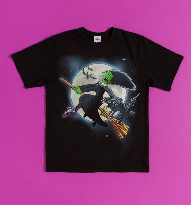 The Simpsons Marge Witch Black T-Shirt The Simpsons Marge Witch Black T-Shirt
