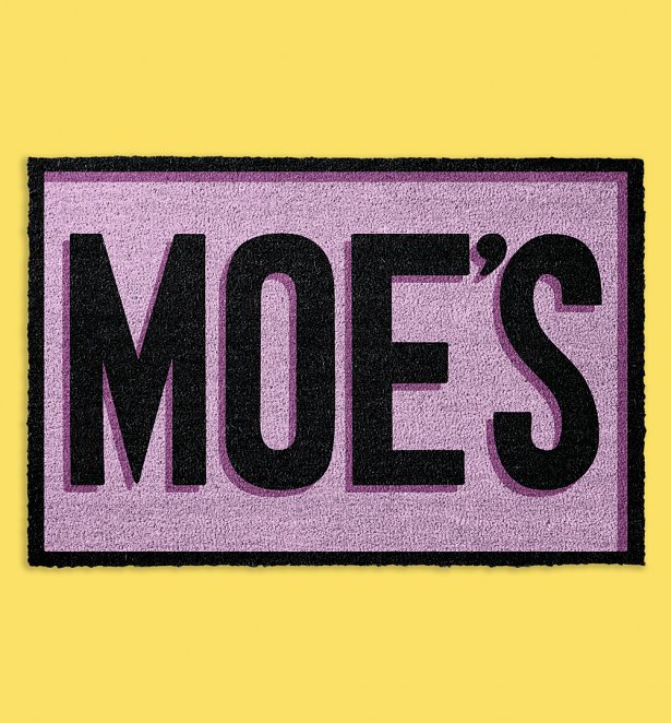 The Simpsons Moe's Door Mat The Simpsons Moe's Door Mat