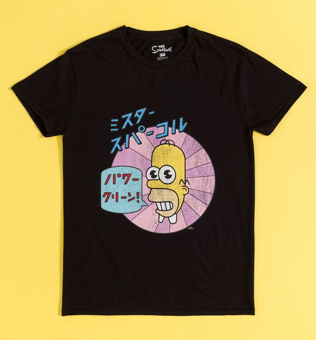 The Simpsons Mr Sparkle Black T-Shirt The Simpsons Mr Sparkle Black T-Shirt