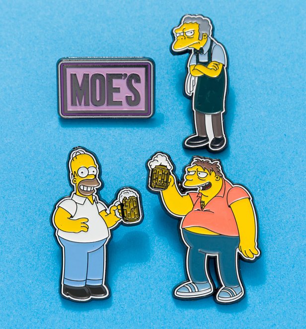 The Simpsons Set Of 4 Pins The Simpsons Set Of 4 Pins