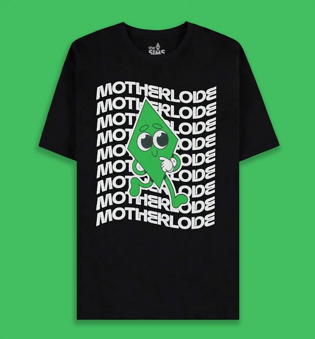 The Sims Motherlode Black T-Shirt