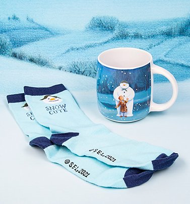 The Snowman Mug and Socks Gift Set