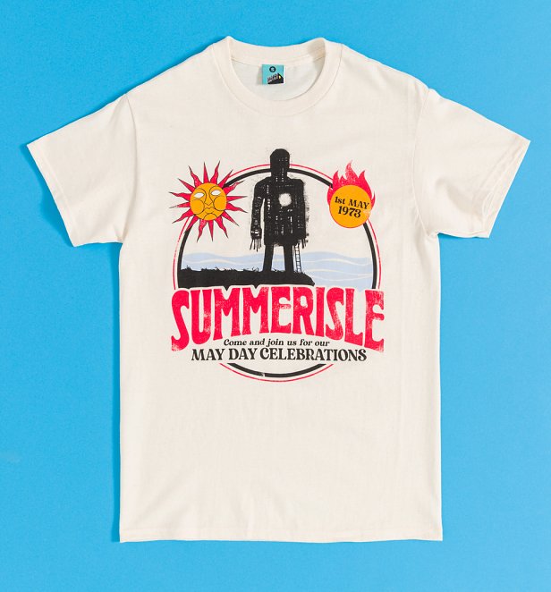 The Wicker Man Inspired Summerisle Ecru T-Shirt The Wicker Man Inspired Summerisle Ecru T-Shirt