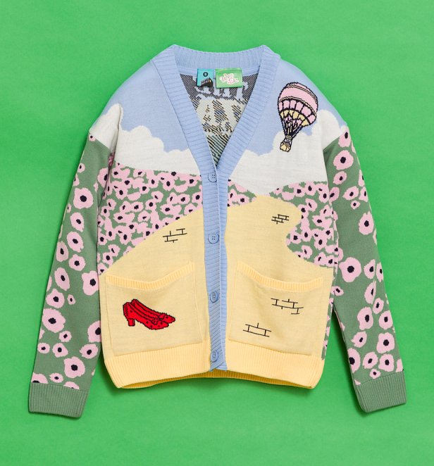 The Wizard Of Oz Yellow Brick Road Knitted Cardigan