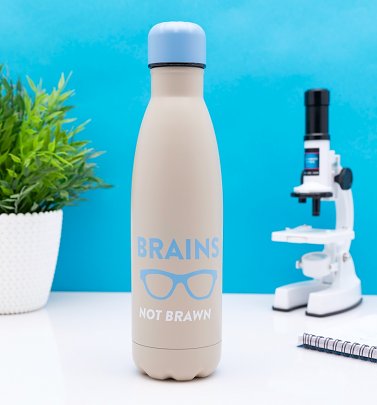 Thunderbirds Brains Not Braun Metal Water Bottle Thunderbirds Brains Not Braun Metal Water Bottle