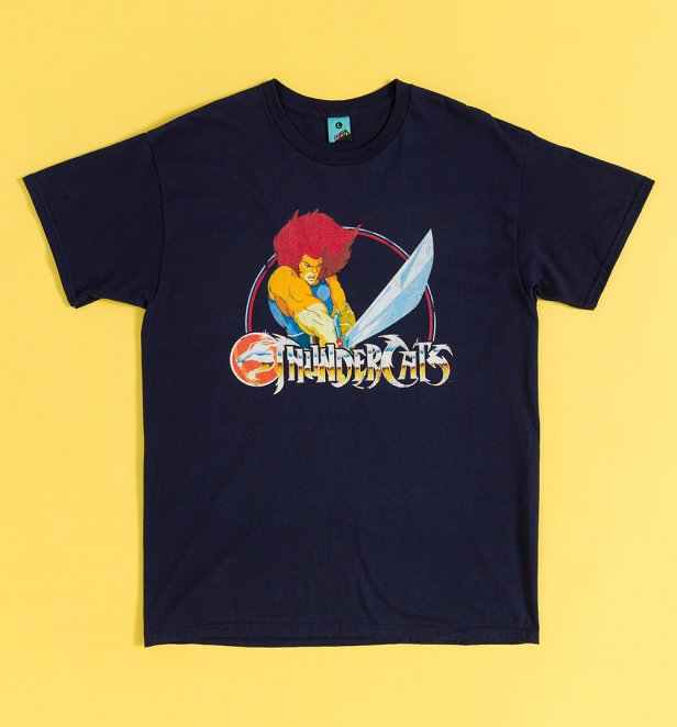 ThunderCats Lion-O Navy T-Shirt