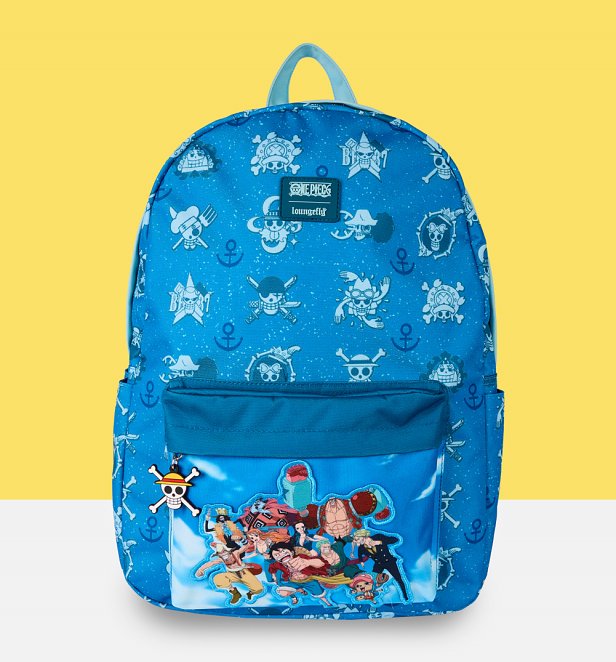 Loungefly Toei One Piece Nylon Full Size Backpack Loungefly Toei One Piece Nylon Full Size Backpack