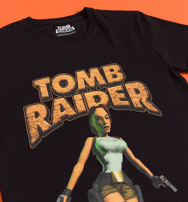 T-shirt Collector Tomb Raider - Modèle SCION, Taille L - Blanc Coton, Neuf Sans étiquette