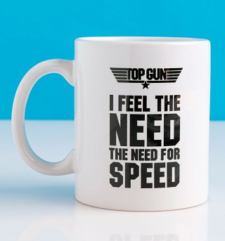 Top Gun Feel The Need For Speed Mug Top Gun Feel The Need For Speed Mug