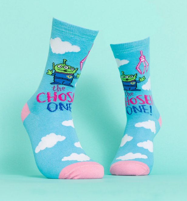 Toy Story Alien The Chosen One Socks Toy Story Alien The Chosen One Socks