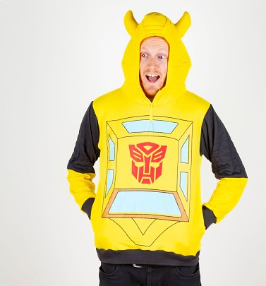 Transformers Bumblebee Costume Hoodie Transformers Bumblebee Costume Hoodie