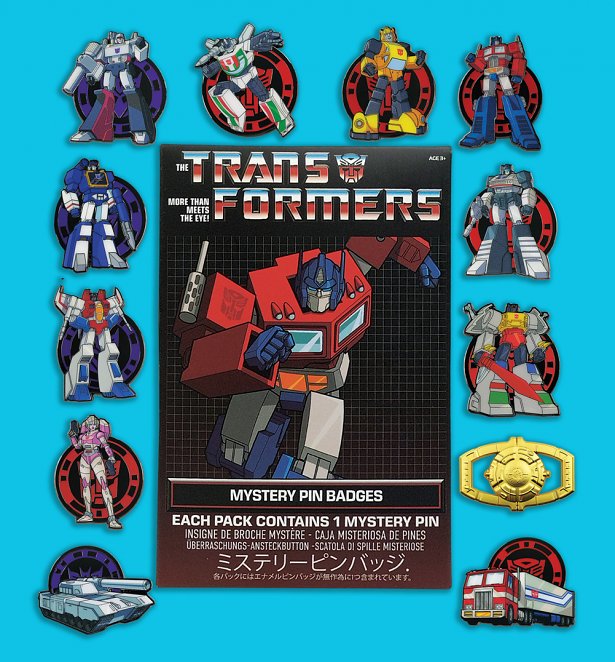 Transformers Mystery Pin Badges Transformers Mystery Pin Badges