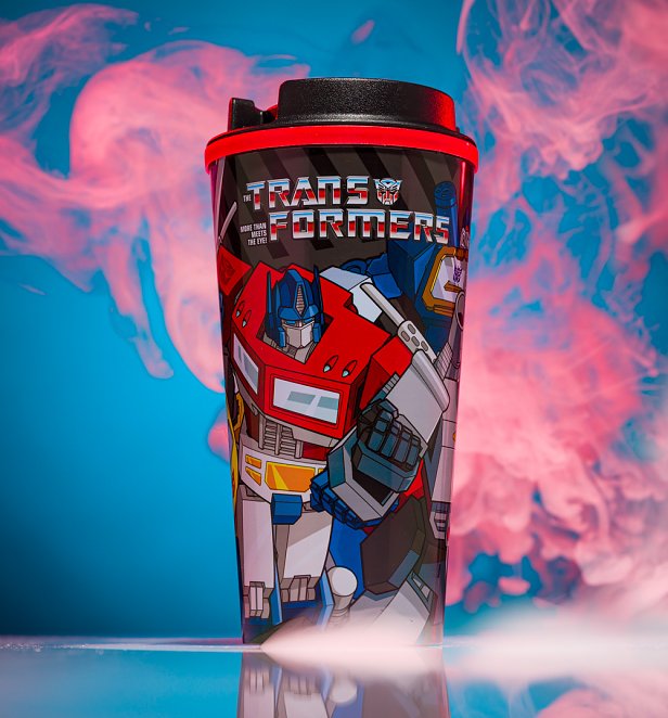 Transformers Retro Travel Mug