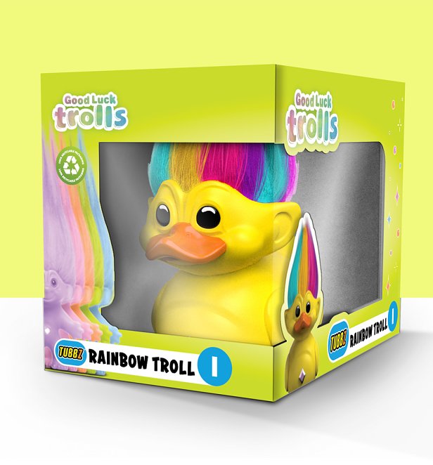 Trolls Rainbow Trolls TUBBZ Cosplay Duck