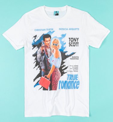 True Romance Movie Poster White T-Shirt