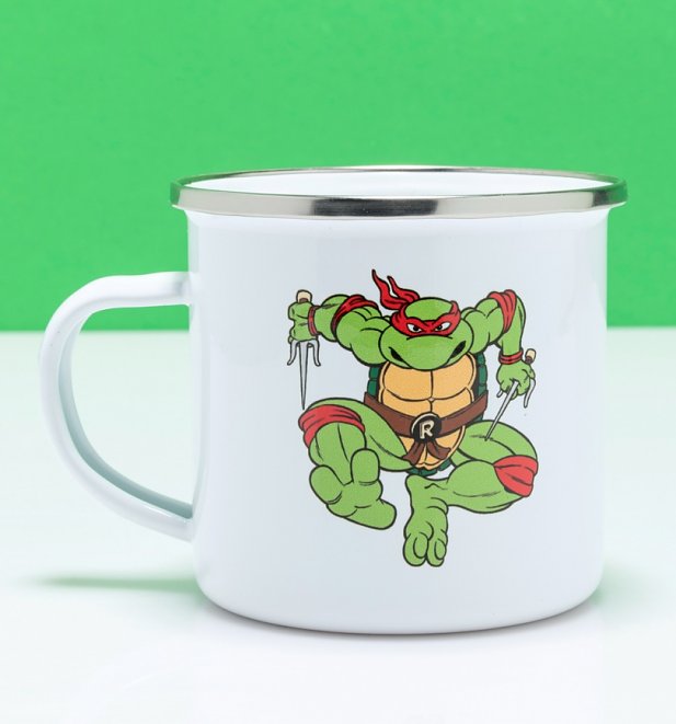 Teenage Mutant Ninja Turtles Raphael Enamel Mug Teenage Mutant Ninja Turtles Raphael Enamel Mug