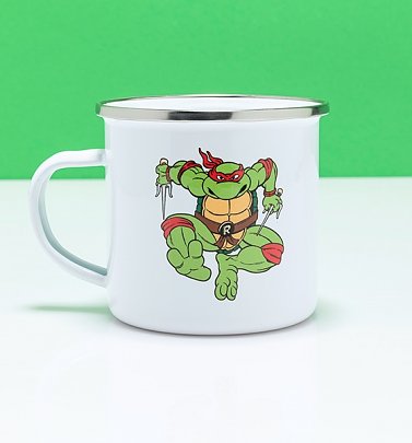 Teenage Mutant Ninja Turtles Raphael Enamel Mug Teenage Mutant Ninja Turtles Raphael Enamel Mug
