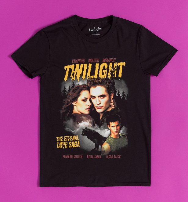 Twilight Montage Black T-Shirt