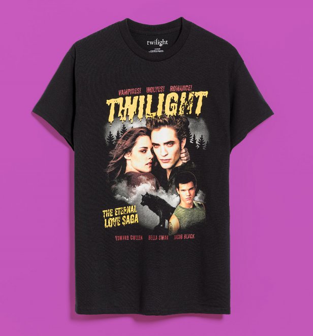 Twilight Montage Black T-Shirt Twilight Montage Black T-Shirt