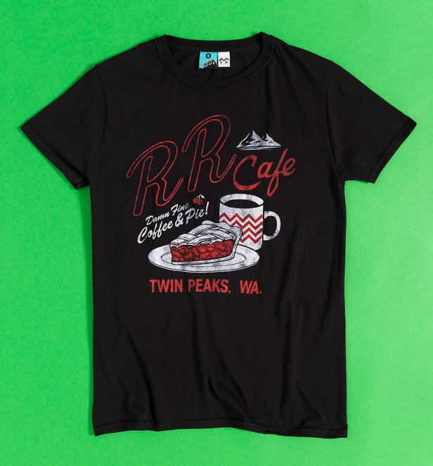 Twin Peaks RR Cafe Black T-Shirt