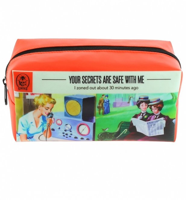 Vintage Ladybird Annoying Questions Large Pencil Case Vintage Ladybird Annoying Questions Large Pencil Case
