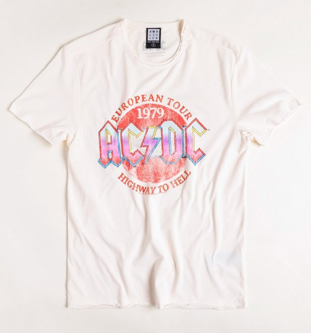 Vintage White AC/DC '79 T-Shirt from Amplified Vintage White AC/DC '79 T-Shirt from Amplified