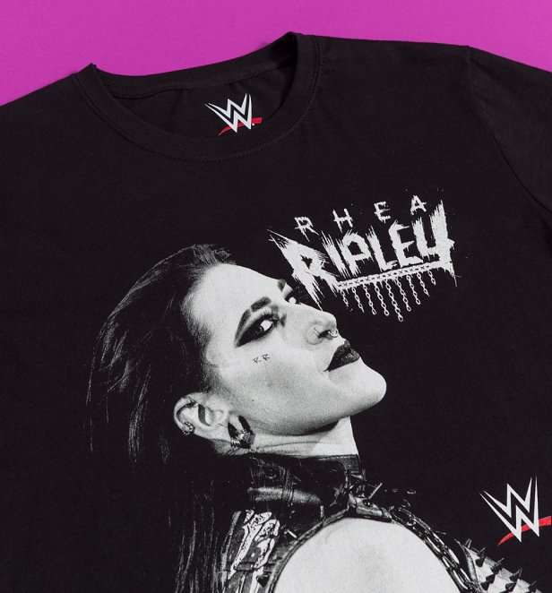 WWE Rhea Ripley Black T-Shirt