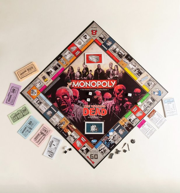 Walking Dead 3D Monopoly Game Set