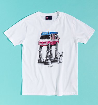 Walking Ice Cream AT-AT and Stormtroopers T-Shirt from Chunk