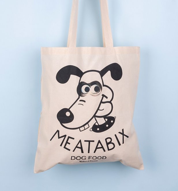 Wallace And Gromit Meatabix Dog Food Tote Bag